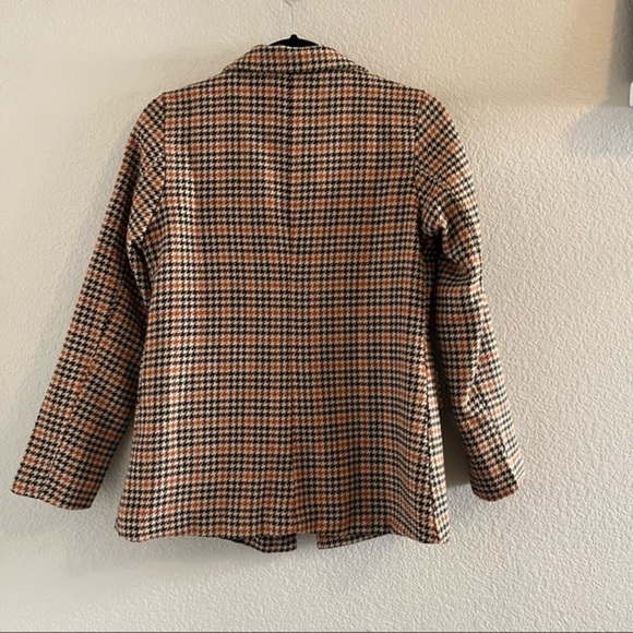 Boohoo houndstooth coat size 4 - Picture 4 of 8